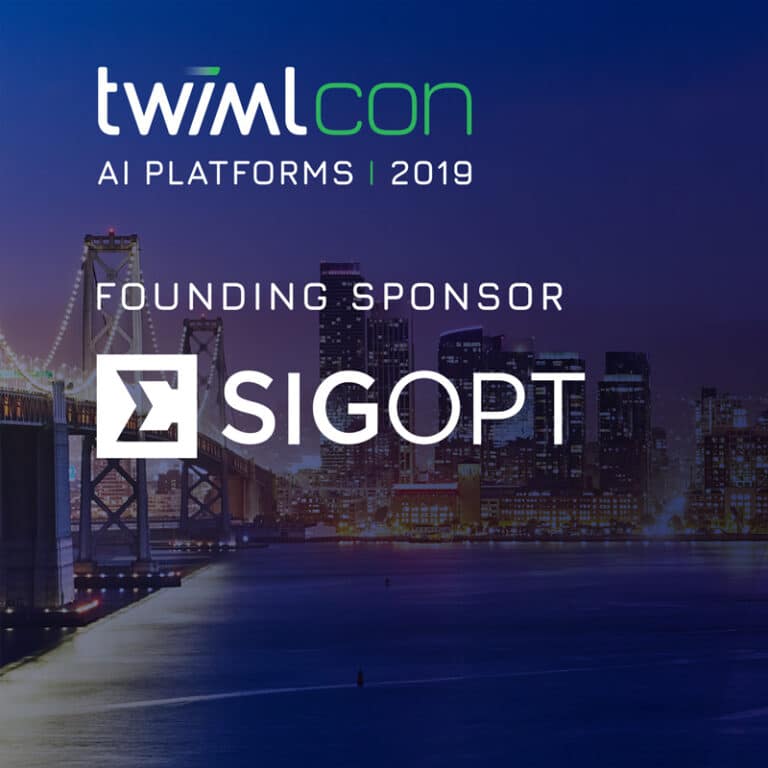 TWIMLcon Founding Sponsor SigOpt