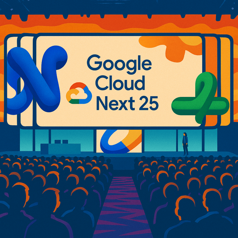 Google Cloud Next 2025 Stage