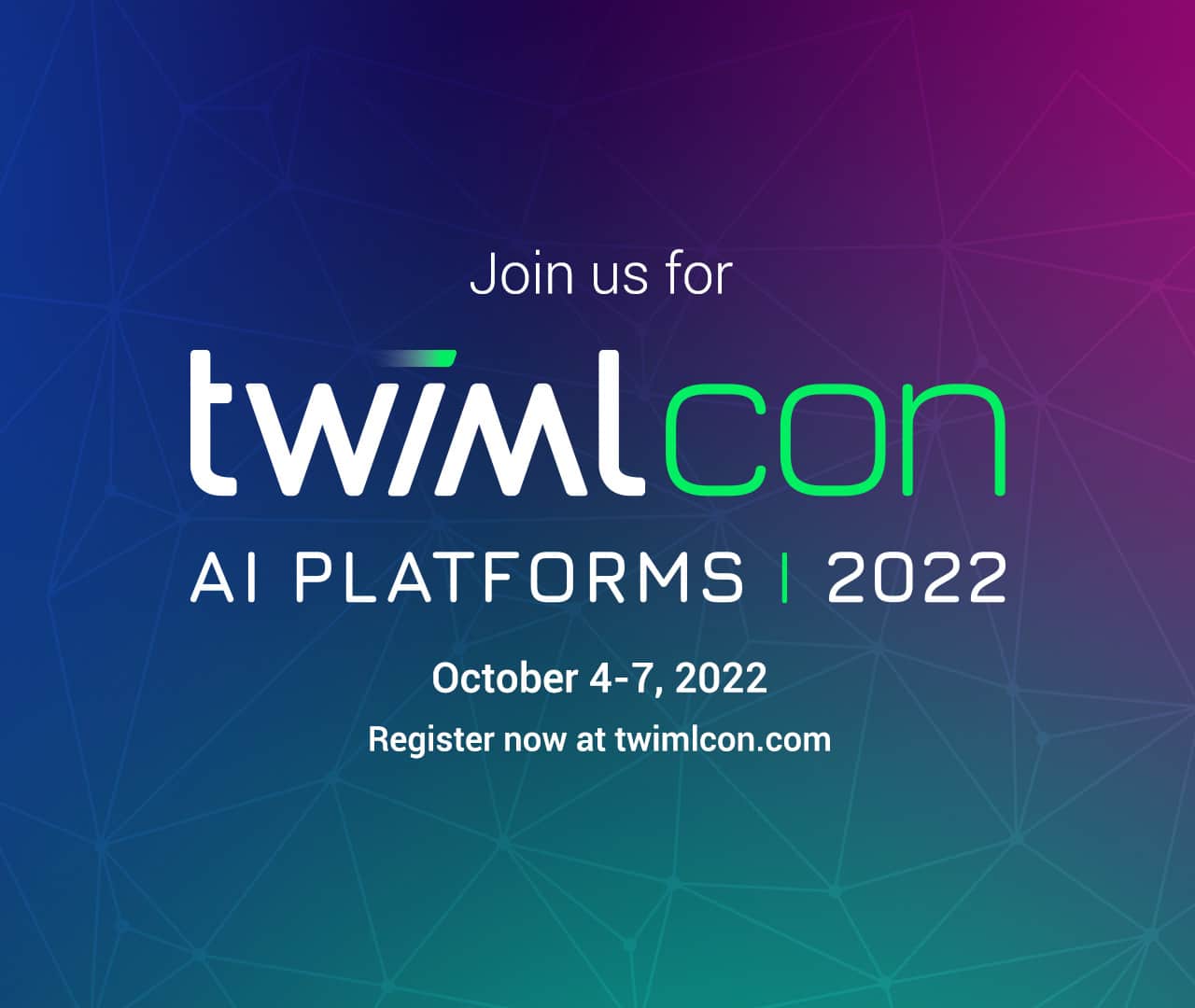 TWIMLcon Platform is Now Open - Register While You Can!