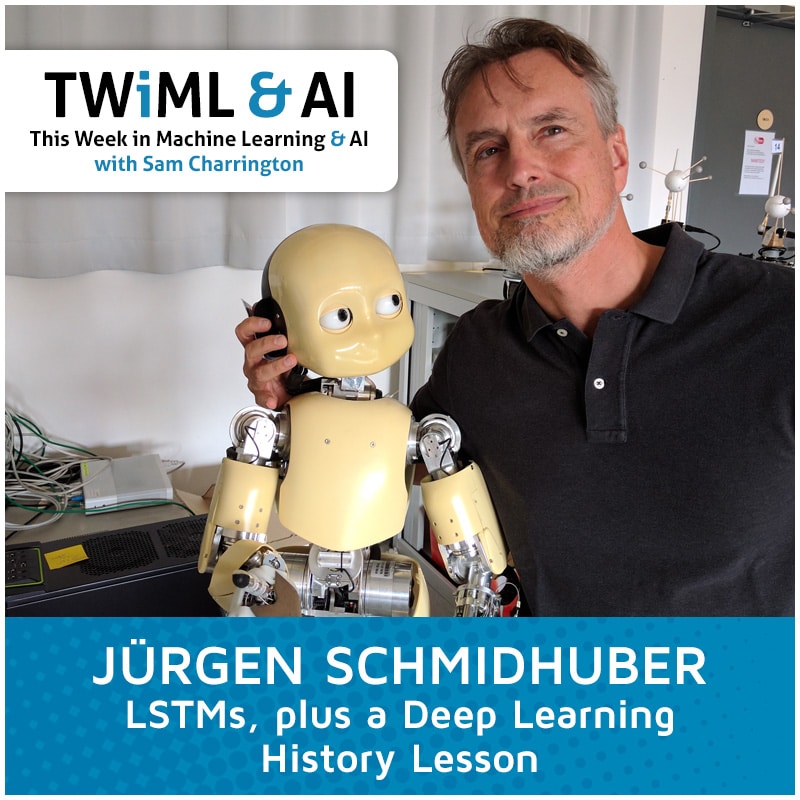 Cover Image: Jürgen Schmidhuber - Podcast Interview