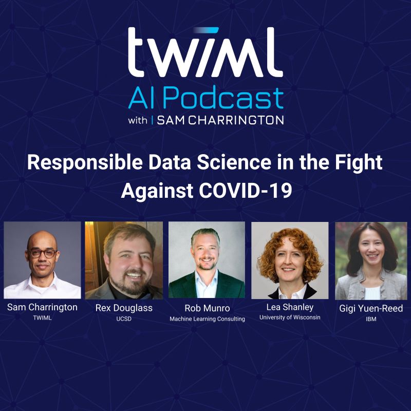 Cover Image: Responsible Data Science in the Fight Against COVID-19 (Coronavirus) - Podcast Discussion