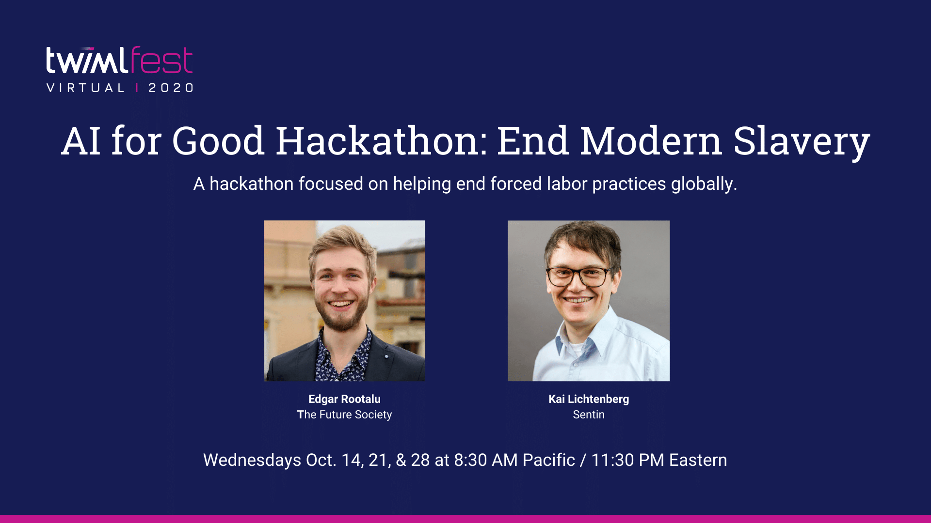 Cover Image: AI for Good Hackathon: End Modern Slavery!