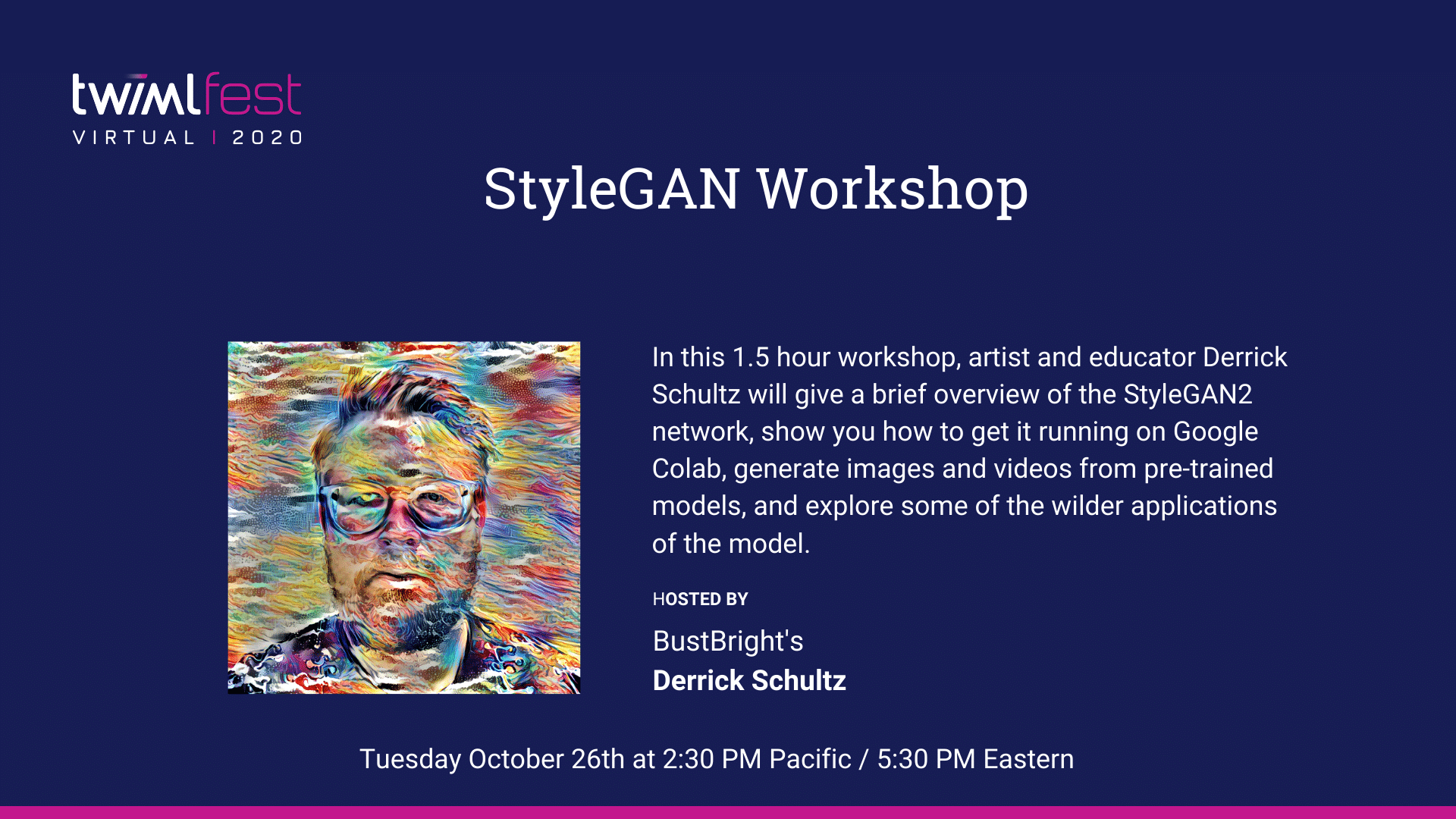 Cover Image: StyleGAN Workshop